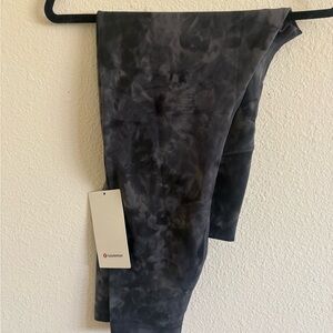 Lululemon Athletica Diamond Dye Pitch Grey Graphite Grey Align Leggings